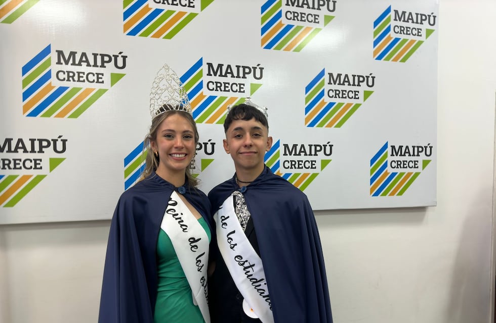 Maipú ya tiene su Reina y Rey de los Estudiantes