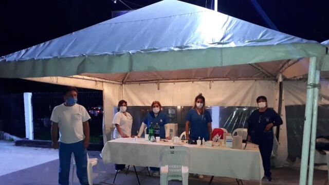 Realizaron testeos a los peregrinos en La Reducción