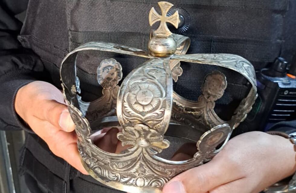 Luego del robo, ¿qué pasará con la corona de plata de la Catedral de Córdoba?