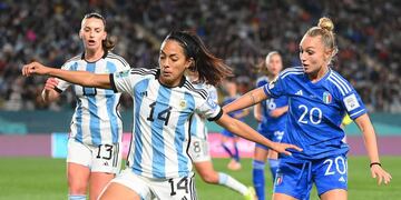 Argentina - Italia en el Mundial Australia - Nueva Zelanda 2023