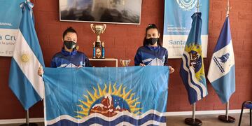 Abril Ortega y Aitana Españón viajan en representación de Santa Cruz y Argentina