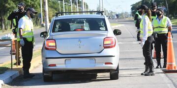 Operativo vial en Rafaela