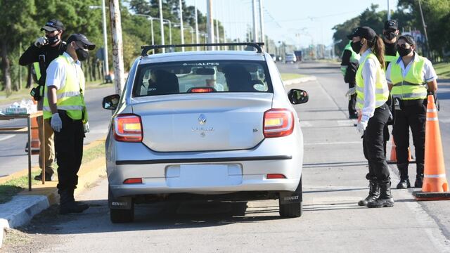 Operativo vial en Rafaela