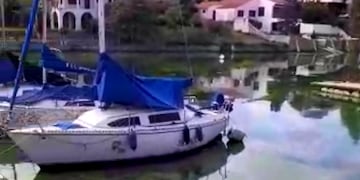 Video viral del estado del lago San Roque en Villa Carlos Paz.