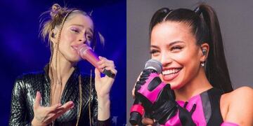 Emilia Mernes y Tini Stoessel