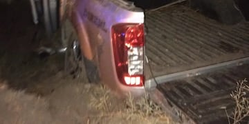 Un hombre perdió el control de su camioneta en Lavalle, cayó a un zanjón y está grave