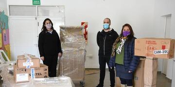 Donación de equipamiento para el CAPS del 2 de Abril
