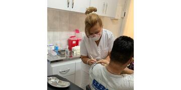 Vacunación contra el coronavirus en Basso SA