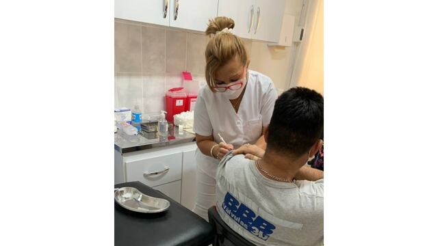 Vacunación contra el coronavirus en Basso SA