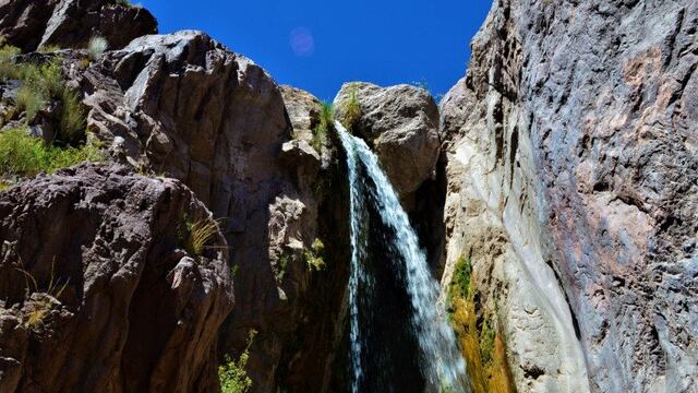 Cascada del Ángel, Potrerillos.
