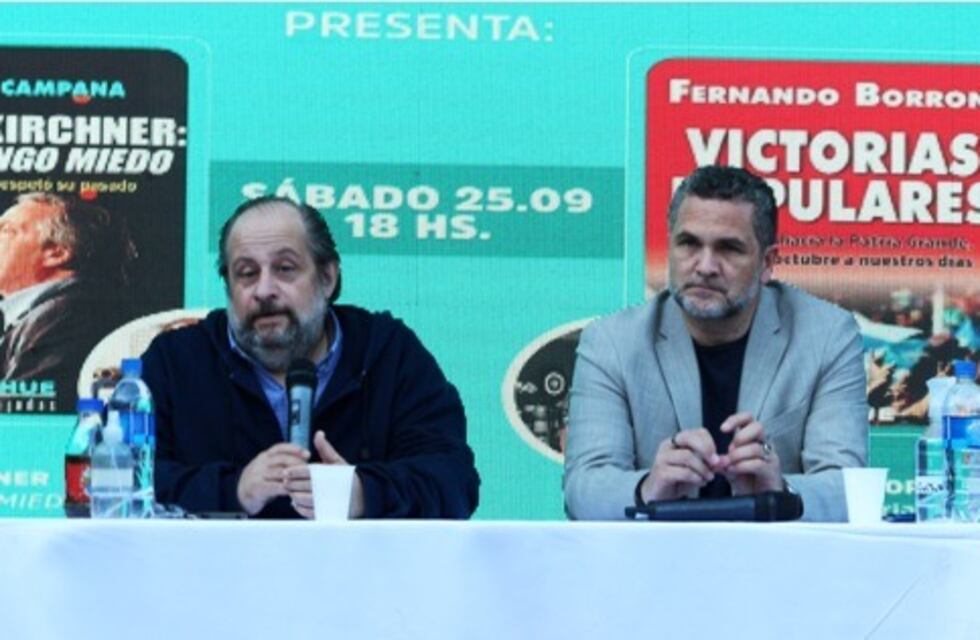 Fernando Borroni y Gustavo Campana presentan sus nuevos libros, al aire libre frente al mar