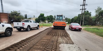 Trabajos en rutas de los departamentos Castellanos y Las Colonias