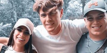 Marcos recibió la visita de Thiago y Daniela en Salta.