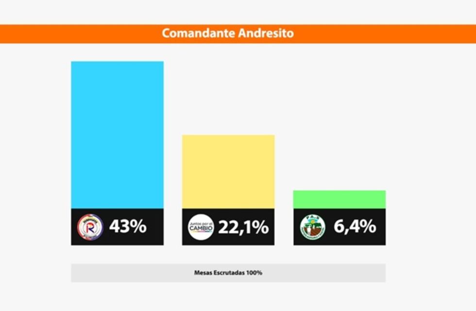 El Frente Renovador se alzó con la mayoría de votos en Comandante Andresito