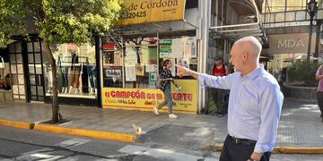 Horacio Rodríguez Larreta visitó Río Cuarto este jueves 30 de marzo. (Tomás Fragueiro / La Voz)