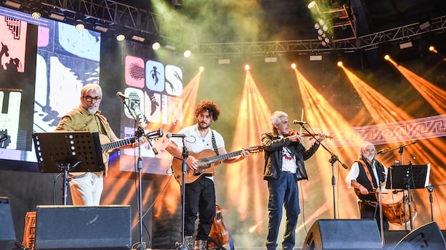 Cosquín 2024. La Juntada de Raly Barrionuevo, Peteco Carabajal y el Dúo Coplanacu en la quinta noche del Festival Nacional del Folklore. (La Voz)
