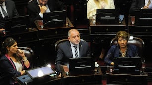 Luis Juez cruzó a la vicepresidente Cristina Fernández de Kirchner.
Foto Federico Lopez Claro