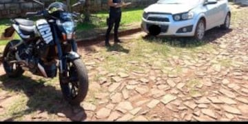 Oberá: recuperan un vehículo robado en Buenos Aires.