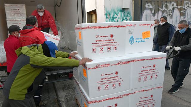 Arribaron a Mendoza nuevas dosis de la vacuna Sputnik V. Foto: Archivo Los Andes