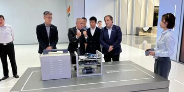 Acerca de Gotion, el ministro Abud Robles analizó que "esta empresa, líder a nivel mundial en la fabricación de baterías de litio, también incursiona en energía solar, lo que representa una gran oportunidad para Jujuy en términos de inversión y desarrollo tecnológico".