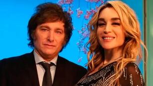 Javier Milei y Fátima Florez