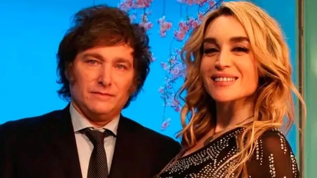 Javier Milei y Fátima Florez