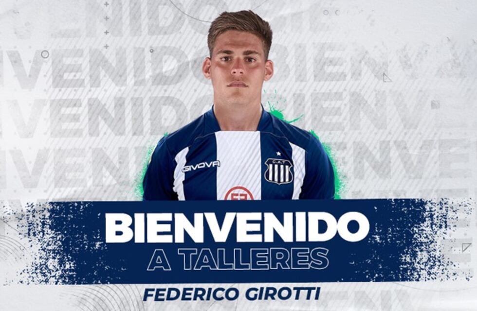 Ya es oficial la incorporación a Talleres de Federico Girotti, delantero de River