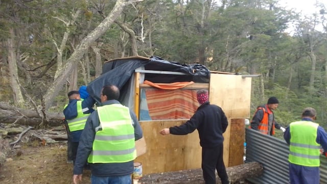 Ushuaia: desarman más de diez construcciones irregulares