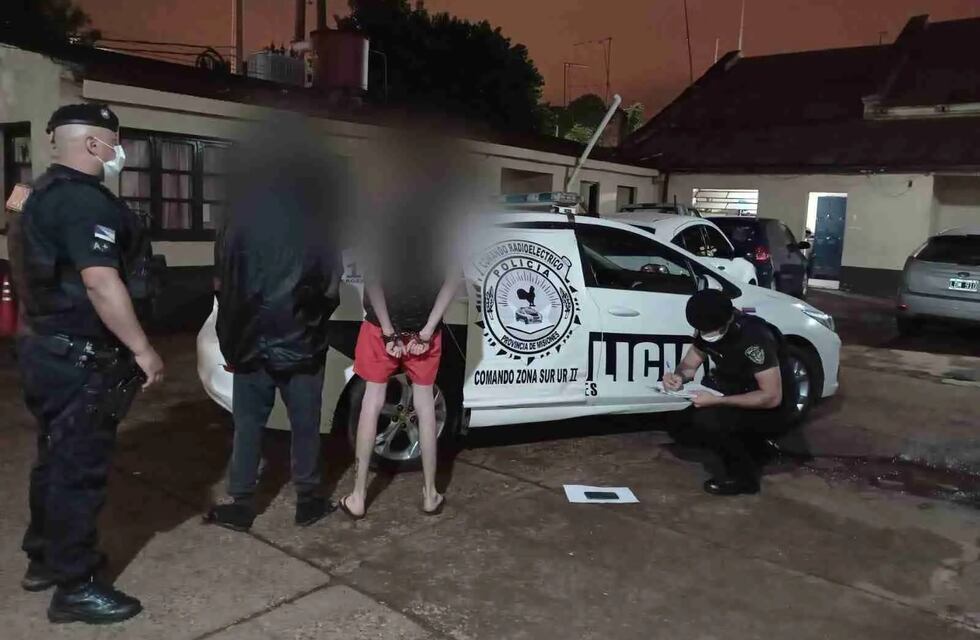 Recuperan un teléfono celular robado y detienen a dos individuos