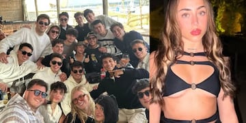 Nicki Nicole recibió tragos de regalo.