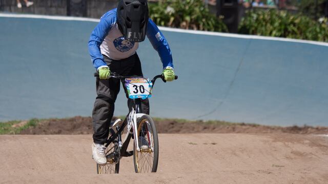 Agustín Bugiolacchi, el corredor de BMX a quien le robaron su bicicleta.