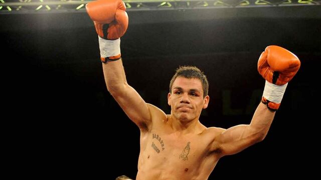 "Cotón" se despidió de su carrera pugilística con una derrota en el Polimeni.  (Foto: Télam).