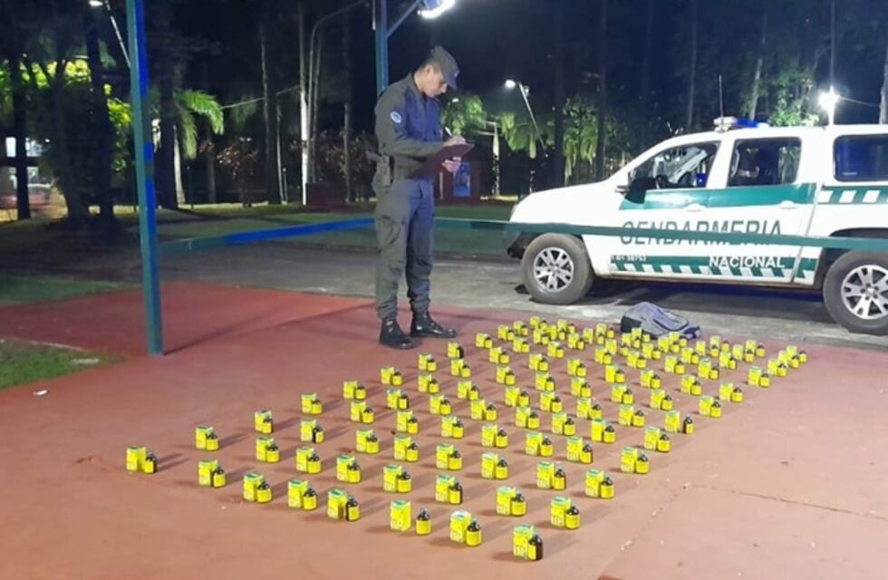 Secuestran ketamina valuada en más de $64 millones en Puerto Iguazú