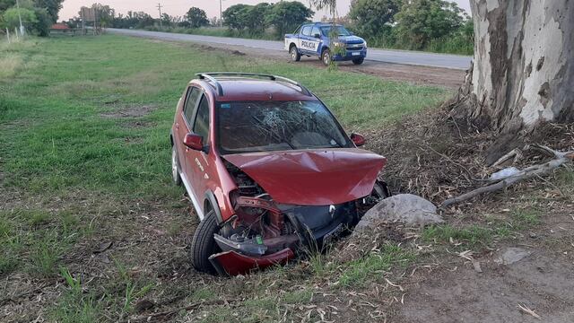 El suceso ocurrió a las cinco de la mañana del viernes. Un herido.