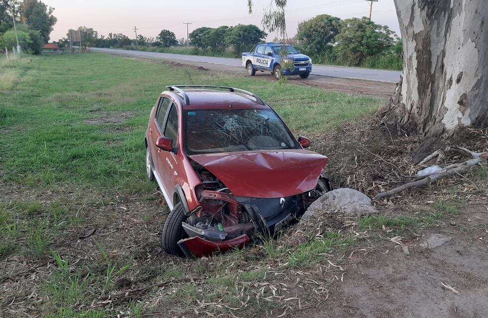 Un herido de gravedad por un accidente en cercanías de Miramar de Ansenuza