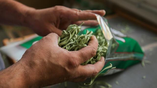 Los fideos, entre los alimentos básicos que un mercado cordobés aporta a quien no pueda pagarlos (imagen ilustrativa).