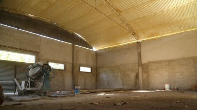 Biofábrica de Zavalla: se recibieron fondos pero no se ven avances en las obras