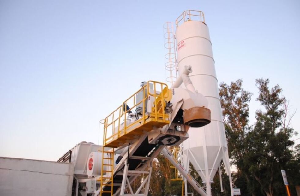 Record de producción de hormigón en la planta municipal