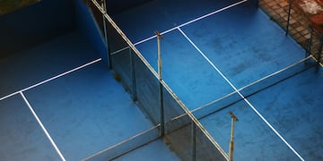 El hombre murió en pleno desarrollo de un partido de pádel.