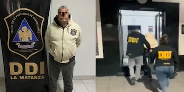El profesor de taekwondo fue detenido en un departamento de Isidro Casanova.