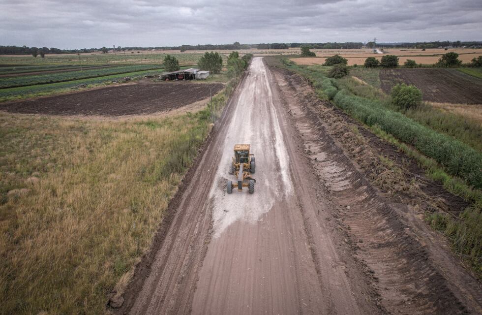 El Municipio realizó el mantenimiento de 600 km de caminos rurales
