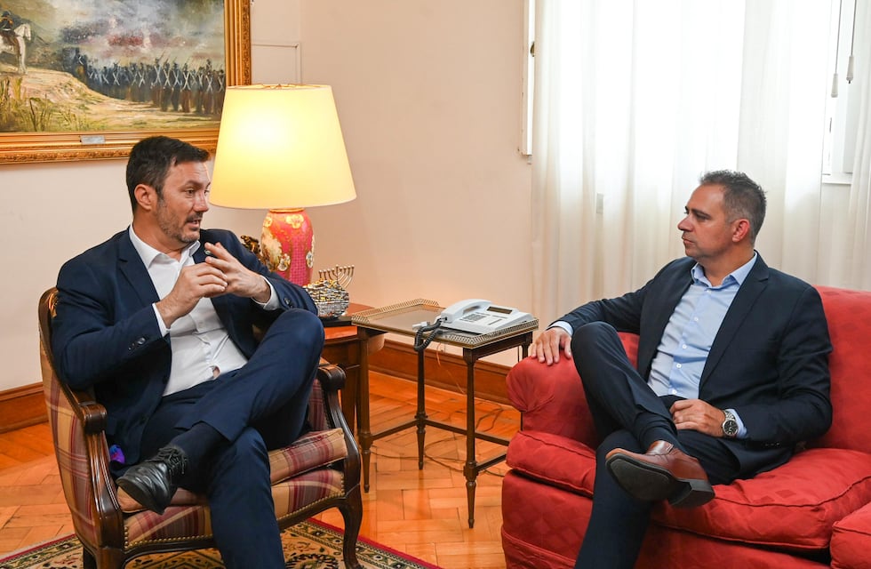El intendente de Gualeguaychú Mauricio Davico se reunió con el ministro Luis Petri