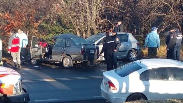 Choque fatal en Villa Giardino