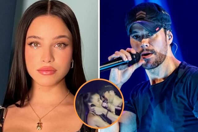 Enrique Iglesias rompió el silencio tras intentar besar a Emilia Mernes en pleno show