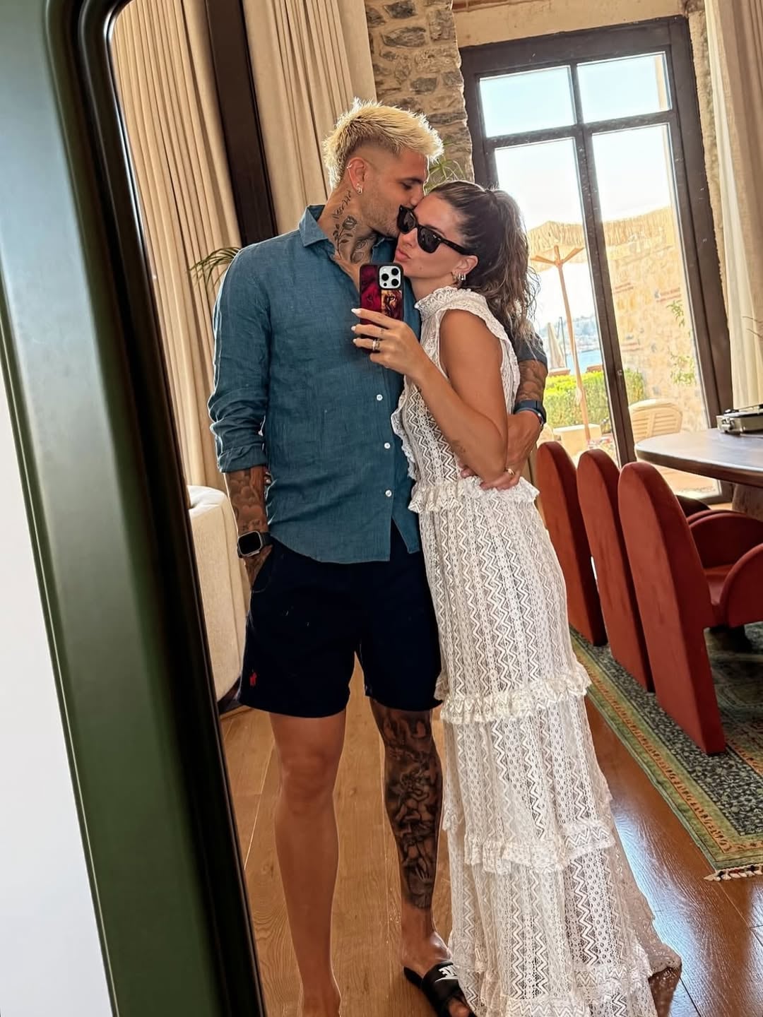 La China Suárez y Mauro Icardi
