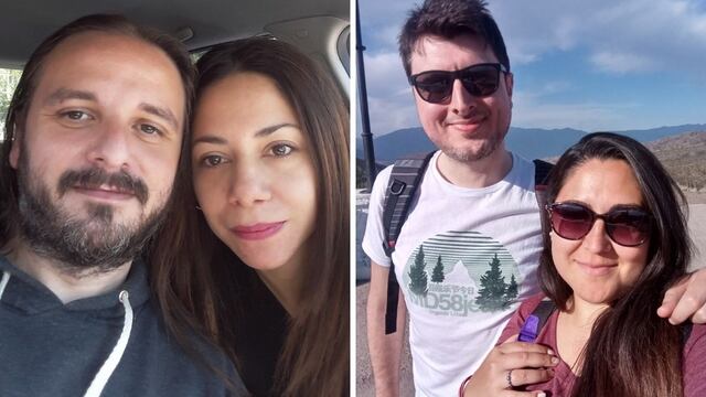 Eliana y María Agustina son de Mendoza y conocieron a Mariano y Andrés por las redes.