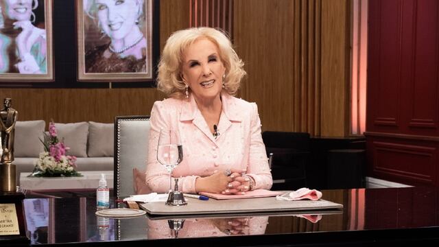 Mirtha Legrand evoluciona favorablemente según el parte de este viernes. (Foto: ElTrece)