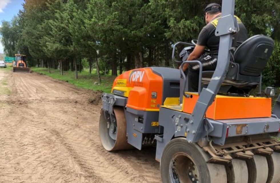 Construyen una senda peatonal aeróbica en Cruz de Piedra