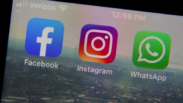 Facebook, Instagram y WhatsApp. Foto: Los Andes.