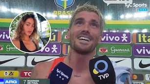 El misterioso mensaje de Rodrigo de Paul y la respuesta de Tini en redes